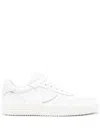 Philippe Model Temple Veau Leather Sneakers In White