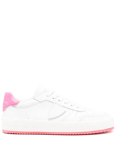 Philippe Model Woman Sneakers White Size 8 Leather