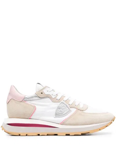 Philippe Model Tropez Haute Sneakers In White