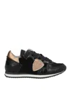 Philippe Model Sneakers In Black