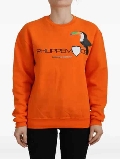 PHILIPPE MODEL TOUCAN-PRINT SWEATSHIRT