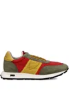 Philippe Model Tour Colour-blocked Sneakers In Red