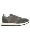 Philippe Model Low Top Sneakers Mesh Panels In Grey