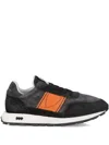 Philippe Model Tour Panelled Suede Low-top Sneakers In Gray