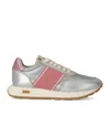 Philippe Model Tour Low Vintage Metal Argent Rose Sneaker
