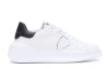 Philippe Model Temple Leather Low-top Sneakers In White