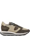 Philippe Model Tropaz Haute Suede-panel Sneakers In Neutral