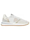 Philippe Model Technical Fabric And Suede Sneakers In Animal Print
