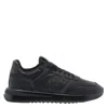 Philippe Model Tropez 2.1 Low-top Leather Sneakers In Black