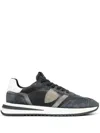Philippe Model Tropez 2.1 Lace-up Sneakers In Black