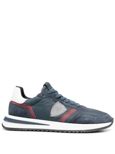 Philippe Model Tropez 2.1 Lace-up Sneakers In Blue