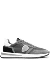 Philippe Model Tropez 2.1 Logo Patch Sneakers In Grey