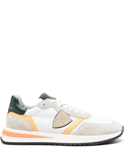 Philippe Model Tropez 2.1 Lace-up Sneakers In White