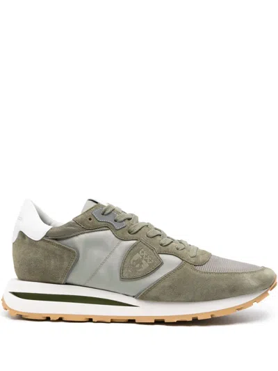 Philippe Model Tropez 2.1 Logo-patch Sneakers In Green