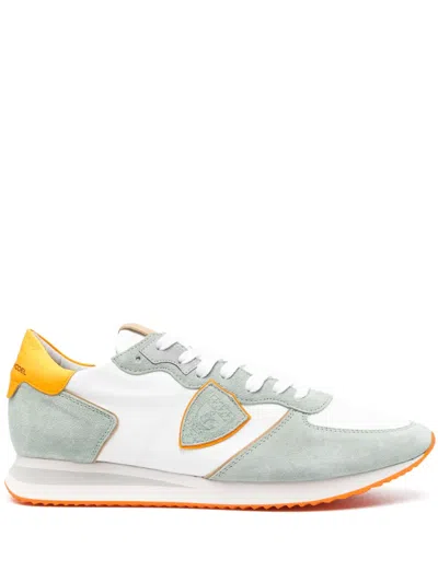 Philippe Model Tropez 2.1 Logo-patch Sneakers In Green
