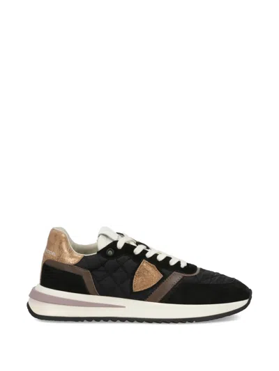 Philippe Model Tropez 2.1 Quilted Sneakers In Black