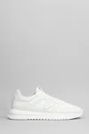 Philippe Model Tropez 2.1 Sneakers In White Suede And Fabric In White