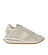Philippe Model Tropez Denim Beige Sneaker