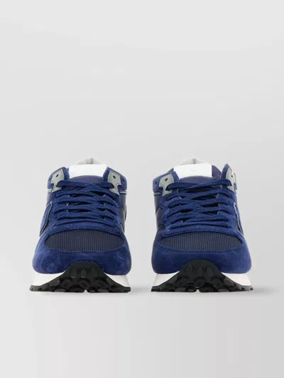 Philippe Model Tropez Fabric Suede Sneakers