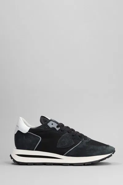 Philippe Model Tropez 2.1 Logo-patch Sneakers In Black