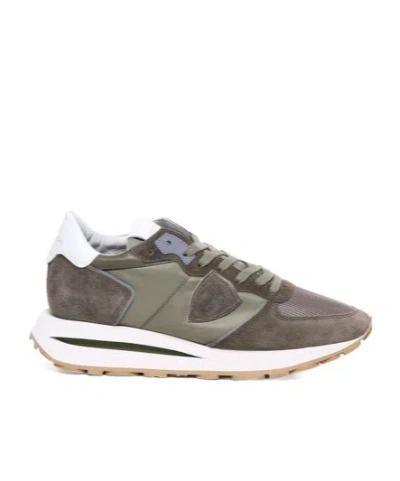 Philippe Model Tropez Haute Low-top Sneakers In Gray