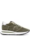 Philippe Model Tropez Haute Low-top Sneakers In Green