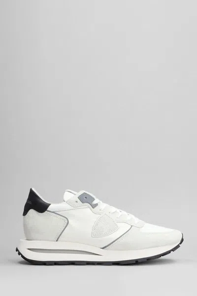 Philippe Model Tropez Haute Sneakers In White