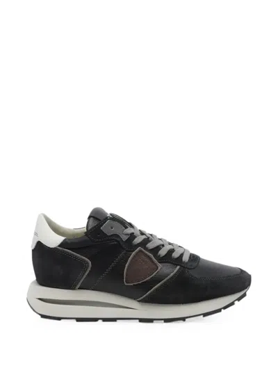 Philippe Model Tropez Haute Sneakers In Black