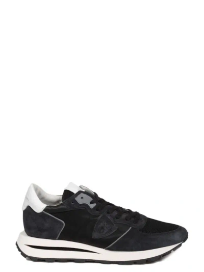 Philippe Model Tropez Haute Trainers In Black