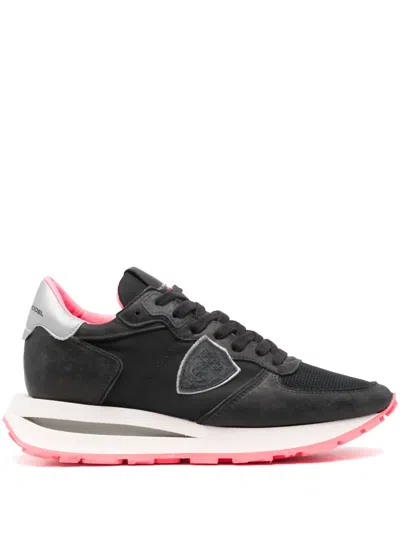 Philippe Model Colour-block Sneakers In Black