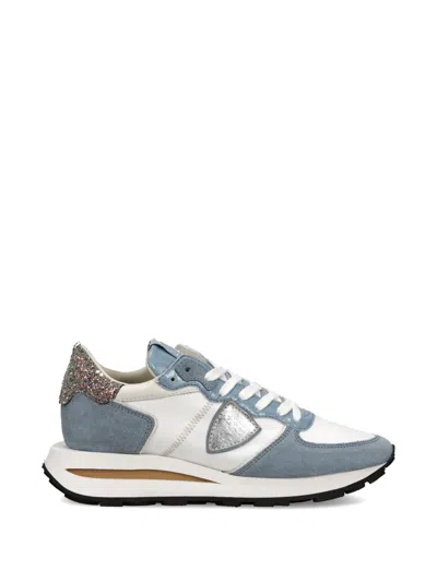 Philippe Model Tropez Haute Sneakers In Blue