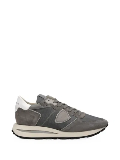 Philippe Model Tropez Haute Sneakers In Gray