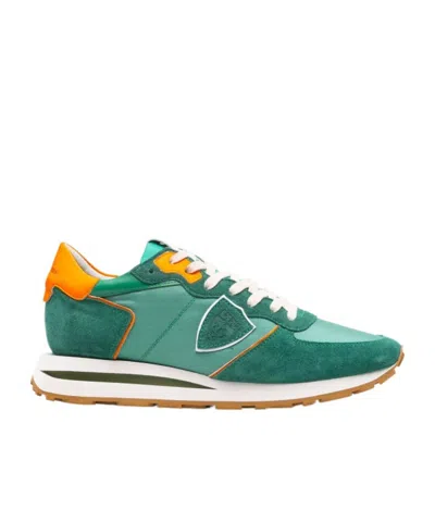 Philippe Model Tropez Haute Sneakers In Green
