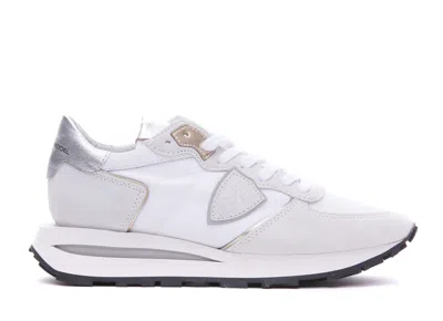 Philippe Model Tropez Haute Sneakers In White