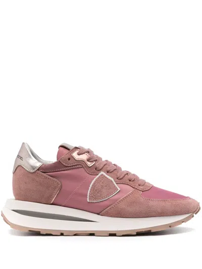 Philippe Model Tropez Haute Sneakers In Pink