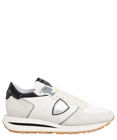 Philippe Model Tropez Haute Sneakers In White