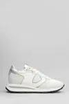 Philippe Model Low-top Sneakers  Tropez Haute Suede In White