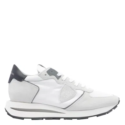 Philippe Model Tropez Haute Sneakers In White