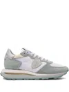 Philippe Model Tropez Haute Suede-panelling Sneakers In Blue