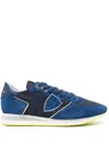 Philippe Model Tropez Lace-up Sneakers In Blue