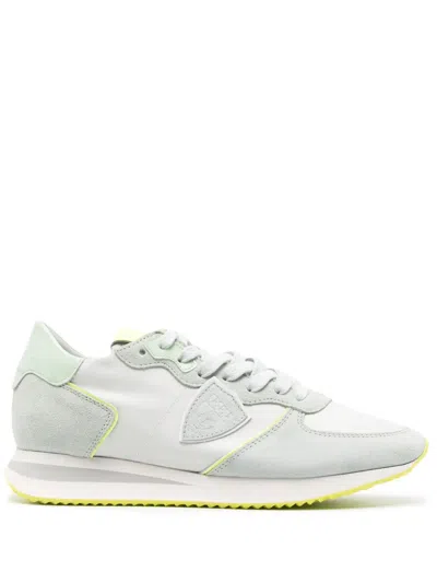 Philippe Model Tropez Lace-up Sneakers In Green