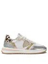 Philippe Model Laced Sneakers In White