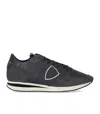 Philippe Model Trpx Low Blue Sneaker In Blue