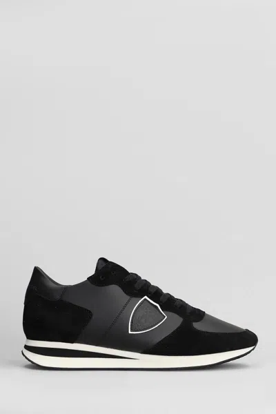 Philippe Model Trpx Low Sneakers In Black