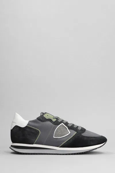 Philippe Model Trpx Low Sneakers In Grey