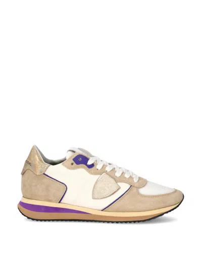 Philippe Model Trpx Low Sneakers In Neutral
