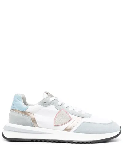 Philippe Model Trpx Panelled Low-top Sneakers In White