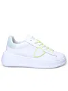 PHILIPPE MODEL PHILIPPE MODEL WHITE LEATHER SNEAKERS