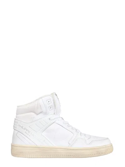 Philippe Model White Logo Sneakers