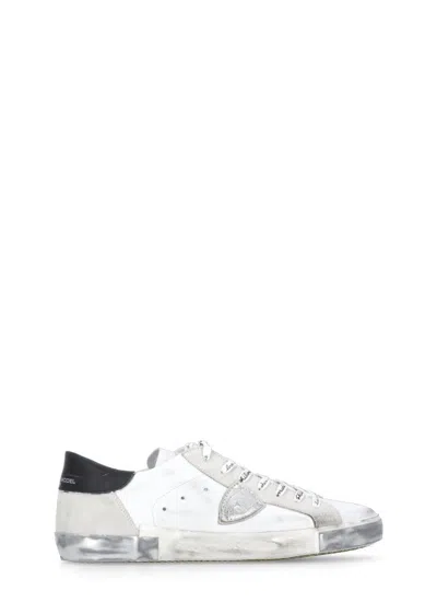 Philippe Model White Prsx Low Sneakers